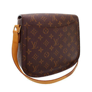 Louis Vuitton Cloud Bag Monogram Brown Saint Shoulder Leather